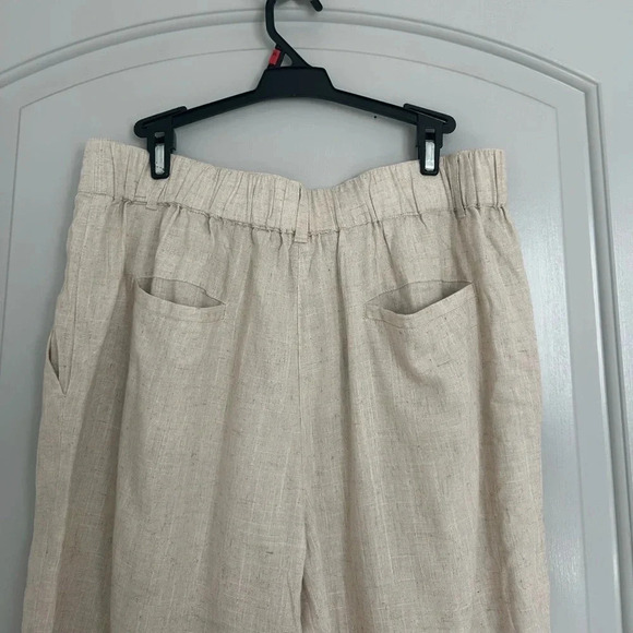 Santa Barbara Linen Blend Shorts Jorts size large NWT - Picture 7 of 13
